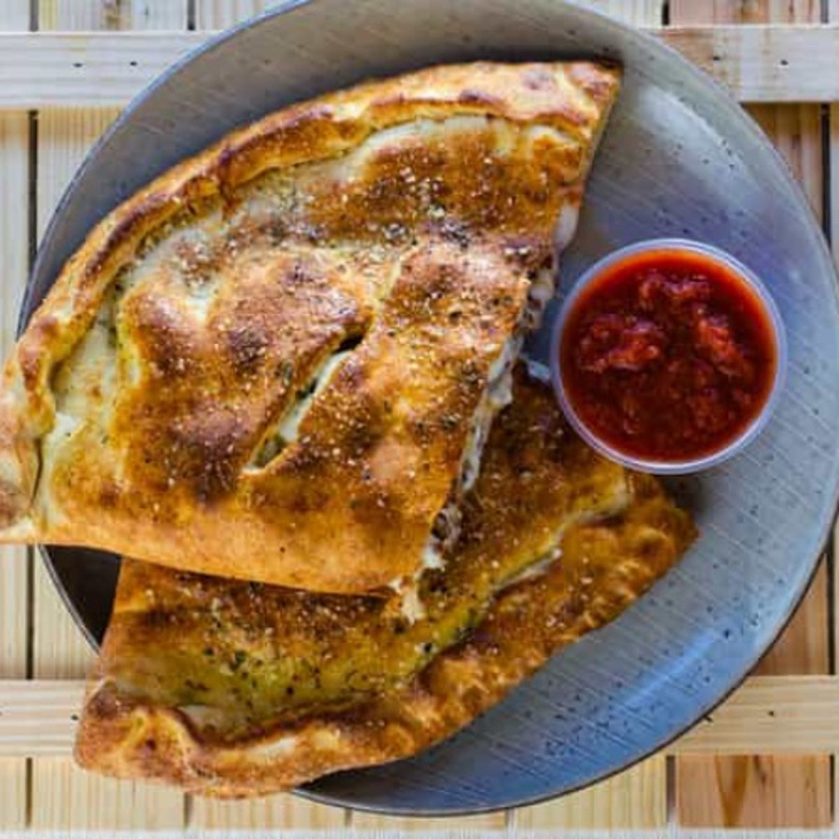 White Chicken Calzone