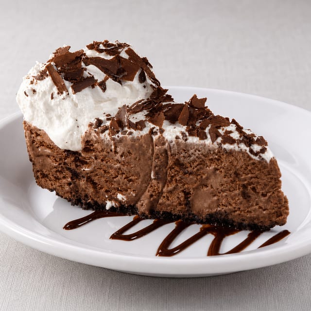 Chocolate Mousse Cake.
