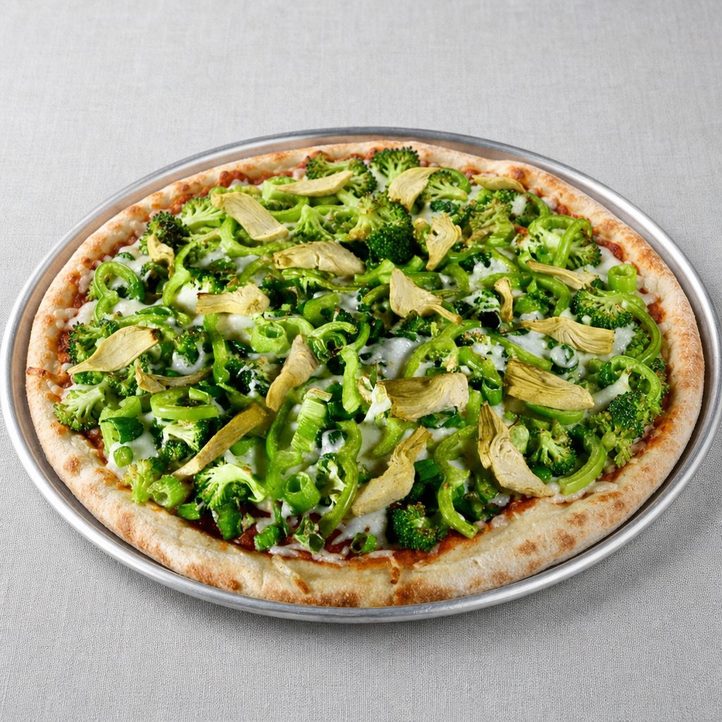 King Kong All Green Pizza.