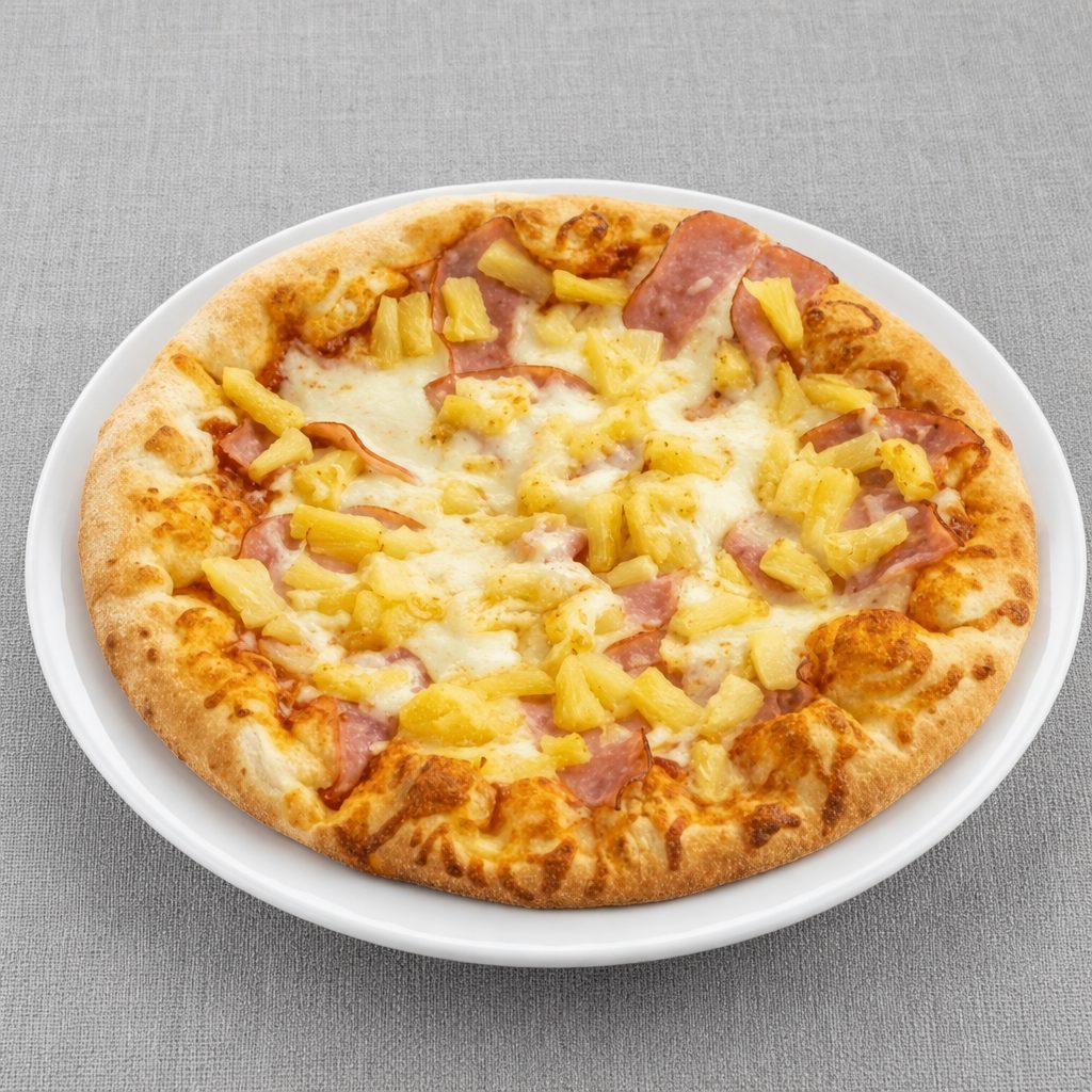 King Kong Hawaiian Pizza.