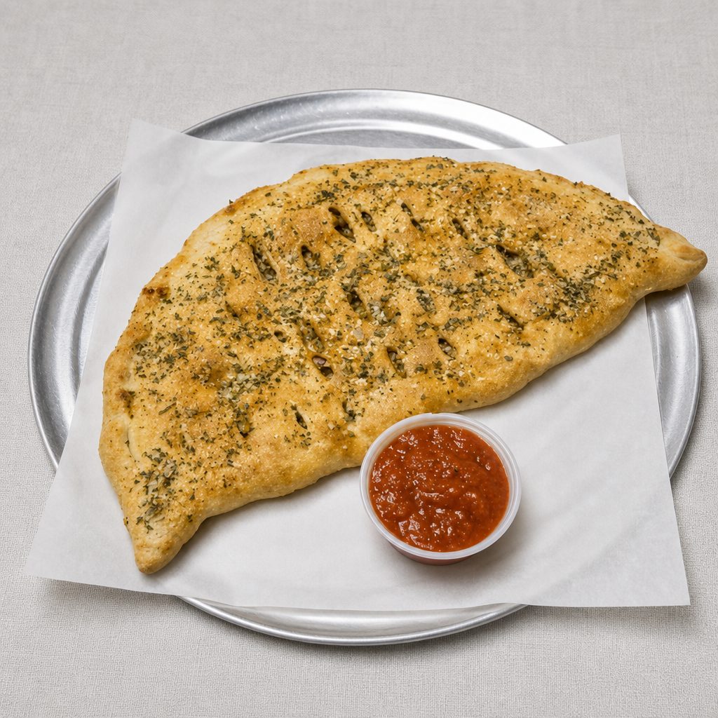 Bacon Cheese Burger Calzone.