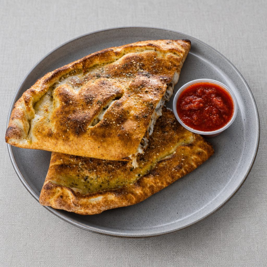 White Chicken Calzone.