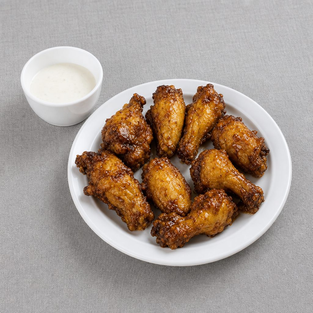 Honey Garlic Wings.