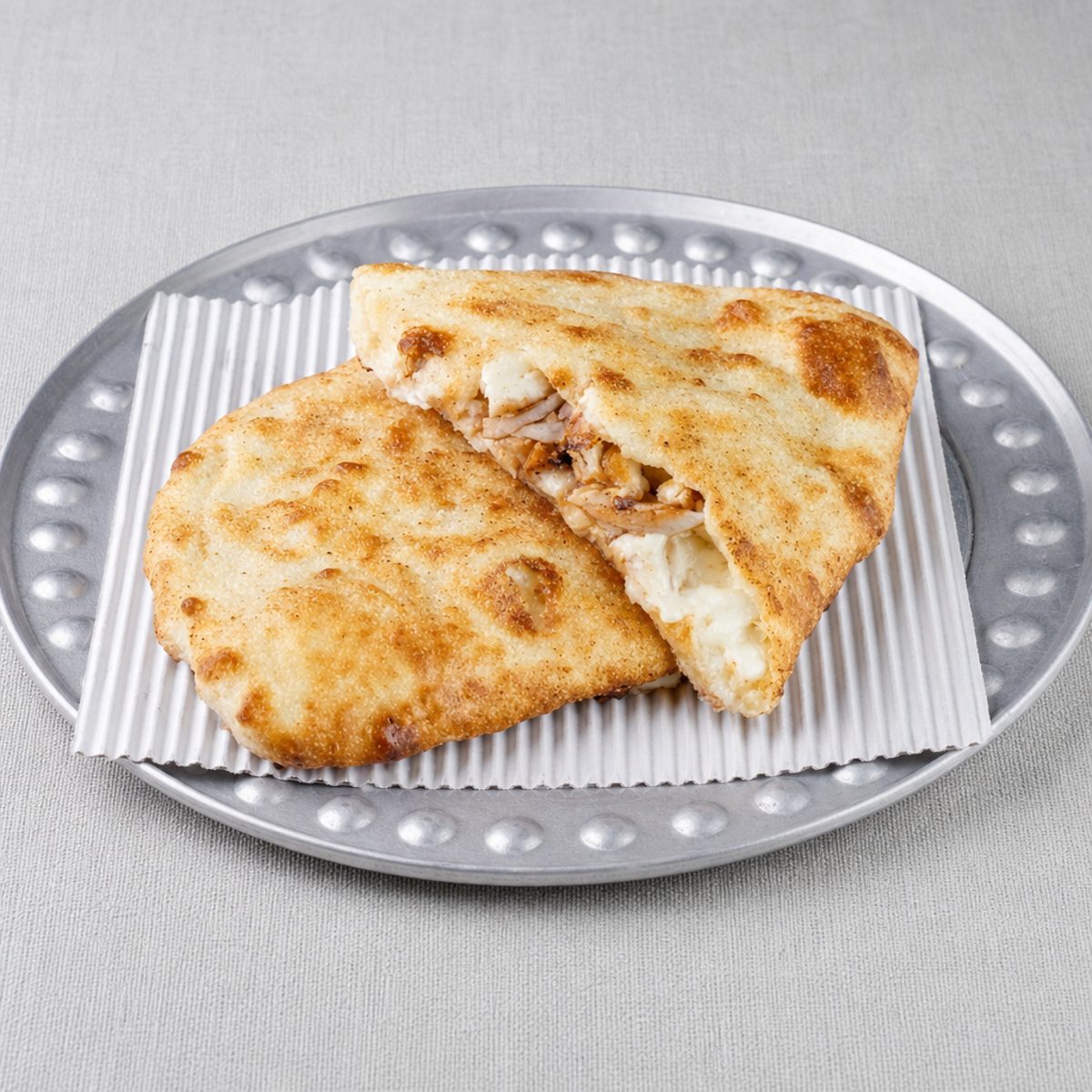 Chicken Alfredo Calzone