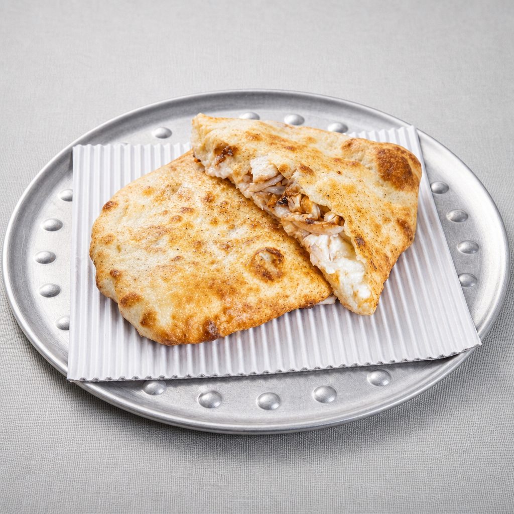 Garlic Chicken Calzone.
