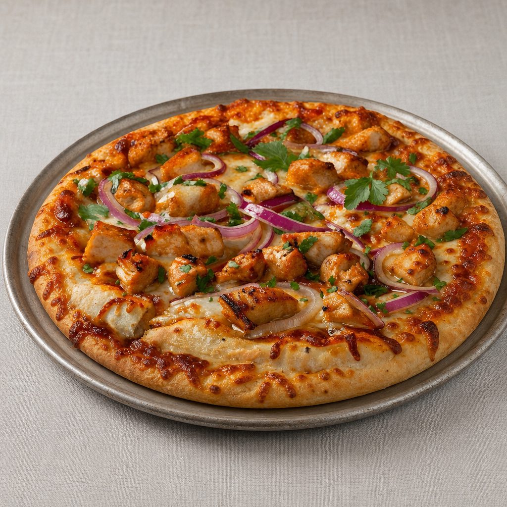 King Kong BBQ Chicken Pizza.