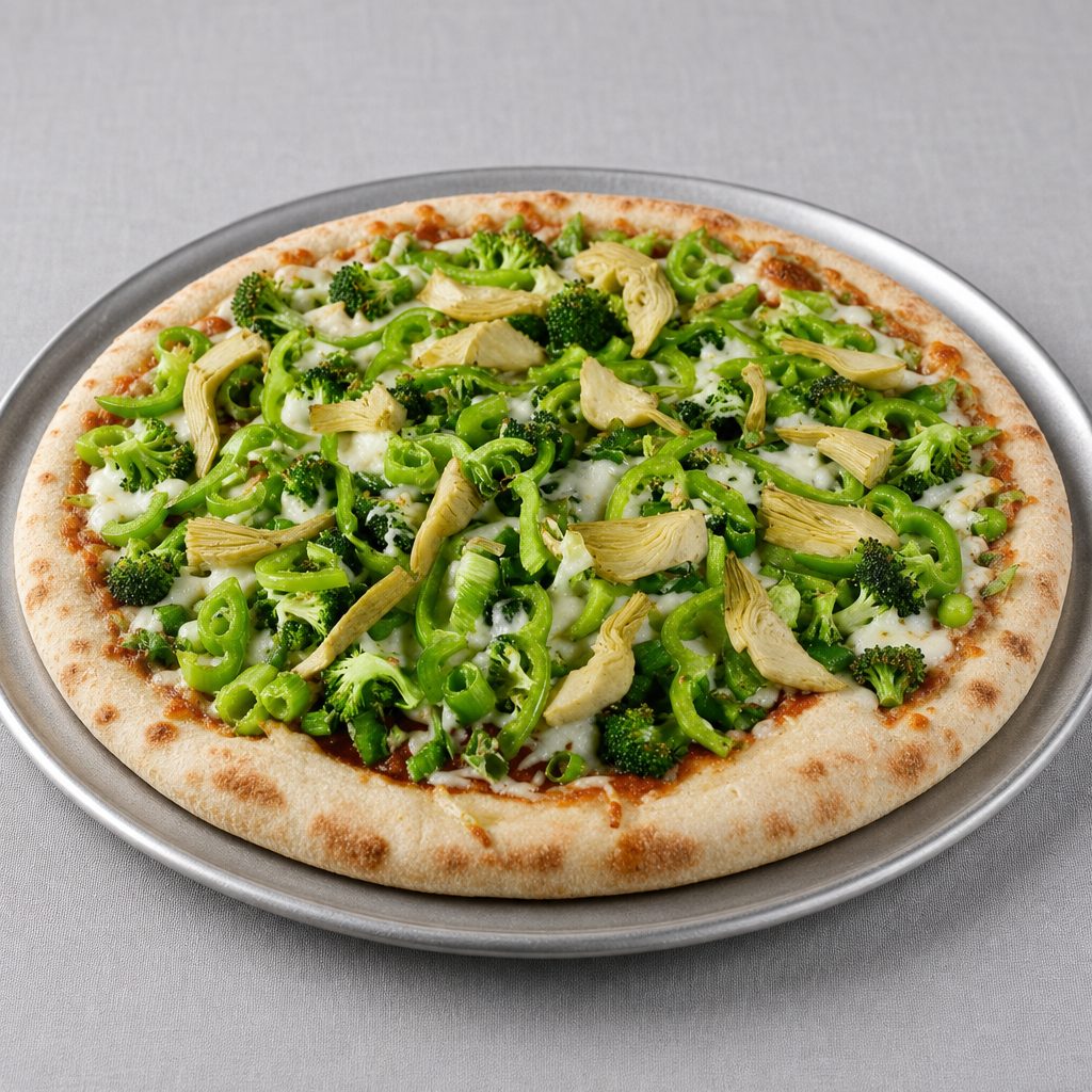 All Green Pizza.