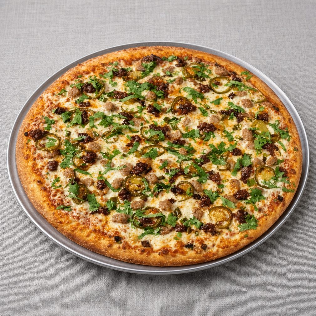 King Kong Mexican Style Pizza.
