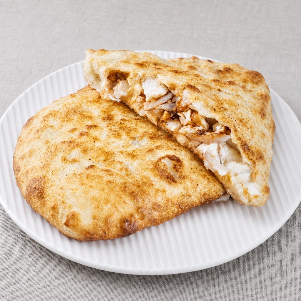 BBQ Chicken Calzone.