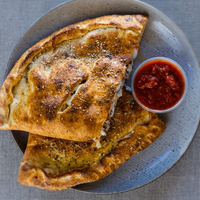 White Chicken Calzone
