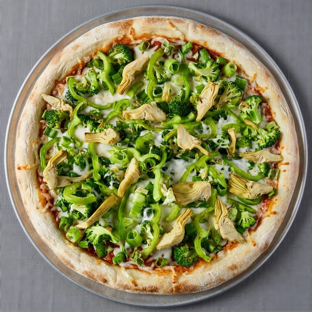 All Green Pizza