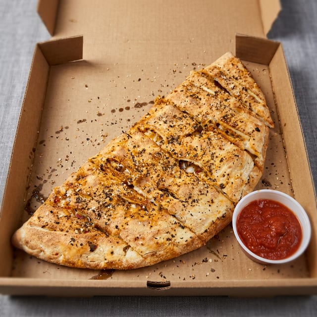 Buffalo, Chicken & Bacon Calzone