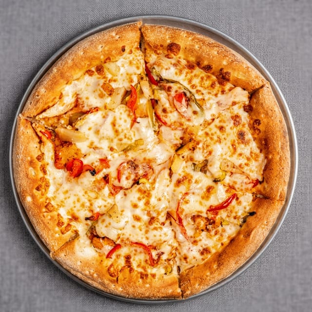 Chicken Alfredo Pizza